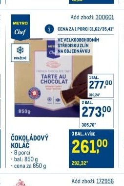 ČOKOLÁDOVÝ KOLÁČ