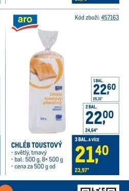 CHLÉB TOUSTOVÝ