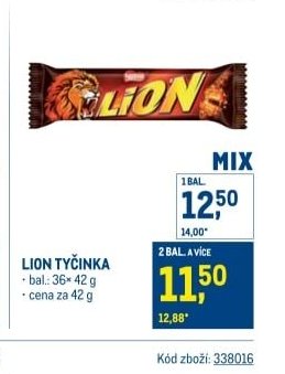 LION TYČINKA