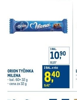 ORION TYČINKA MILENA