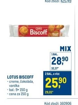 LOTUS BISCOFF