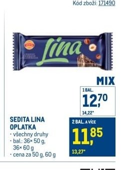 SEDITA LINA OPLATKA