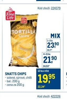 SNATTS CHIPS