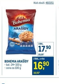 BOHEMIA ARAŠÍDY