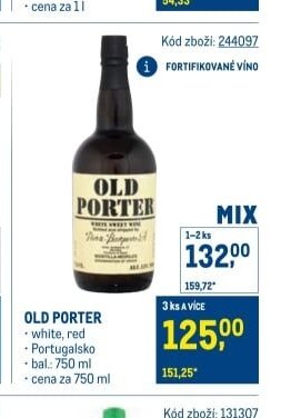 OLD PORTER