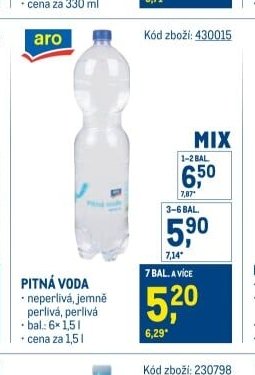 PITNÁ VODA