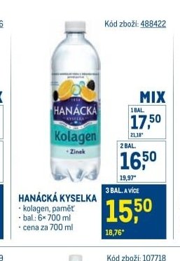 HANÁCKÁ KYSELKA