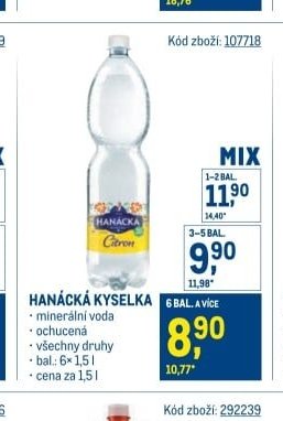 HANÁCKÁ KYSELKA