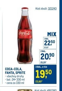 Coca-Cola, Fanta, Sprite