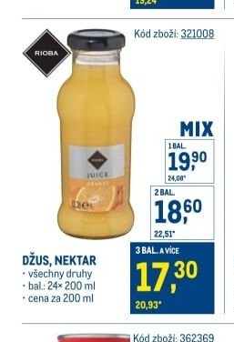 Džus, nektar