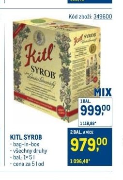 Kitl syrob