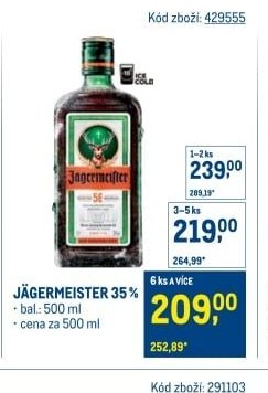JÄGERMEISTER 35 %