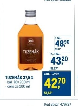 TUZEMÁK 37,5 %