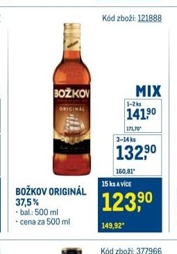 BOŽKOV ORIGINÁL 37,5 %