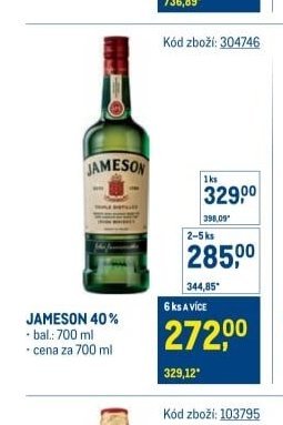 JAMESON 40%