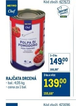 RAJČATA DRCENÁ