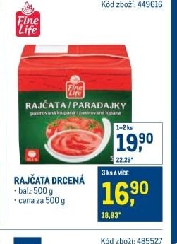 RAJČATA DRCENÁ