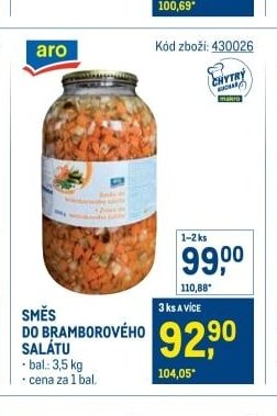 SMĚS DO BRAMBOROVÉHO SALÁTU
