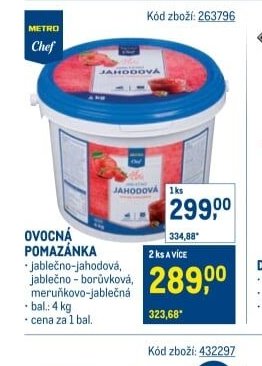 OVOCNÁ POMAZÁNKA