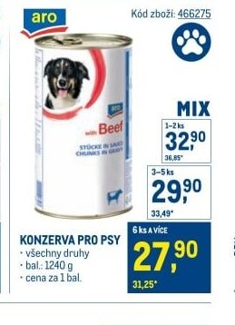 KONZERVA PRO PSY