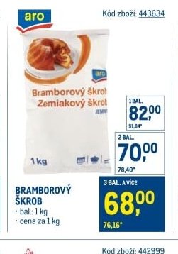 BRAMBOROVÝ ŠKROB