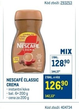 NESCAFÉ CLASSIC CREMA