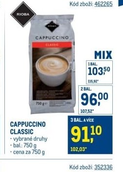 CAPPUCCINO CLASSIC