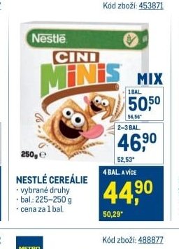 NESTLÉ CEREÁLIE