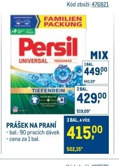 Persil prášek na praní