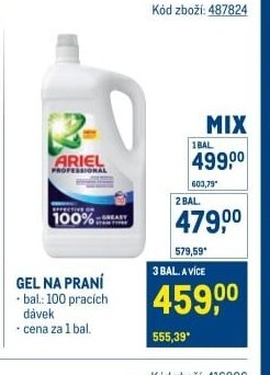 Ariel gel na praní