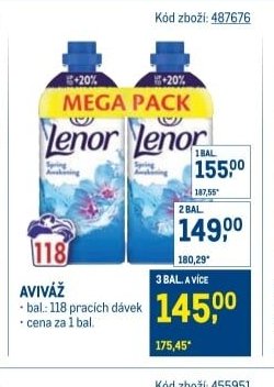 Lenor aviváž
