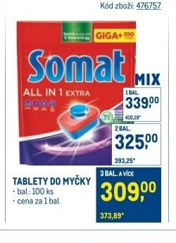 Somat tablety do myčky