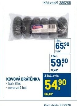 KOVOVÁ DRÁTĚNKA