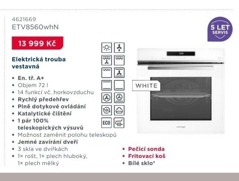 Elektrická trouba vestavná ETV8560whN - ASKO aktualniletaky.eu