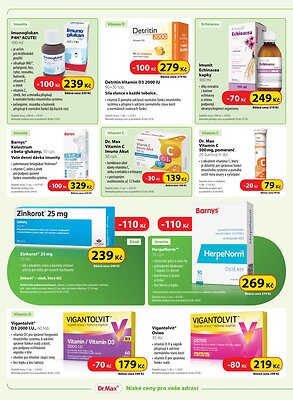 aktuální leták Dr. Max 1.1.2026-31.1.2026