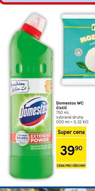Domestos WC čistič - Tesco aktualniletaky.eu