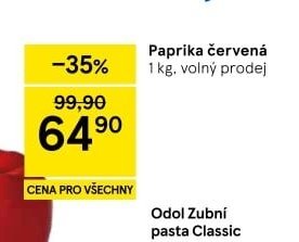 Paprika červená 1 kg - Tesco aktualniletaky.eu