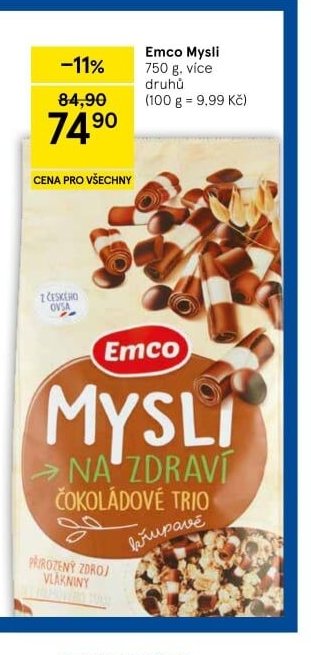 Emco Mysli 750 g - Tesco aktualniletaky.eu