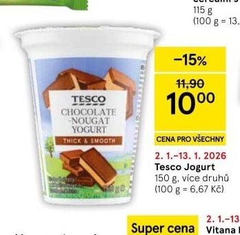 Tesco Jogurt - Tesco aktualniletaky.eu