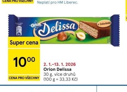 Orion Delissa - Tesco aktualniletaky.eu