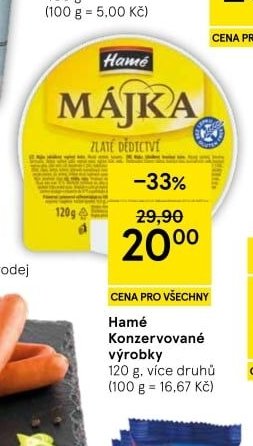 Hamé Konzervované výrobky - Tesco aktualniletaky.eu