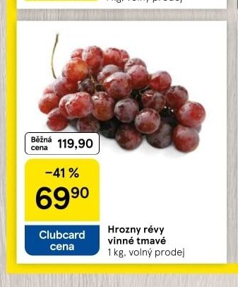 Hrozny révy vinné tmavé - Tesco aktualniletaky.eu