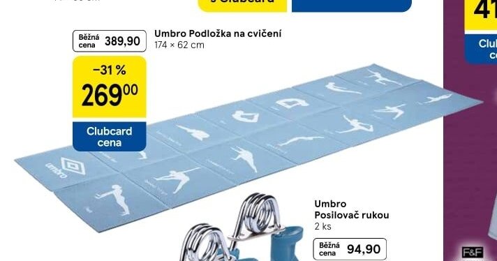 Umbro Podložka na cvičení - Tesco aktualniletaky.eu