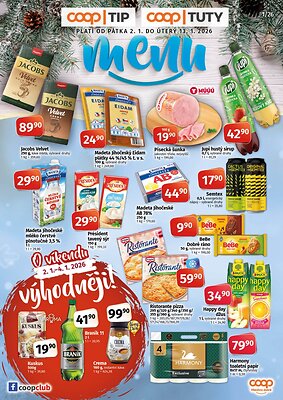 aktuální leták COOP 2.1.2026-13.1.2026