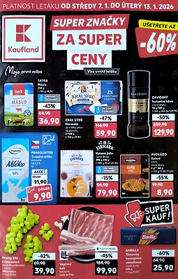 aktuální leták Kaufland 7.1.2026-13.1.2026