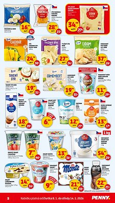 aktuální leták Penny Market 8.1.2026-14.1.2026