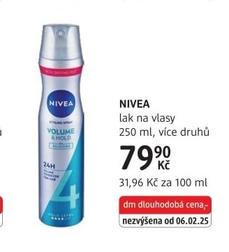 NIVEA lak na vlasy - dm drogerie aktualniletaky.eu