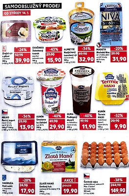 aktuální leták Kaufland 14.1.2026-20.1.2026