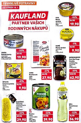 aktuální leták Kaufland 14.1.2026-20.1.2026
