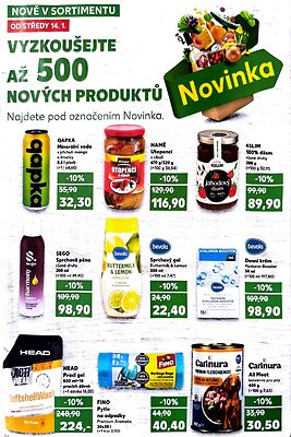 aktuální leták Kaufland 14.1.2026-20.1.2026